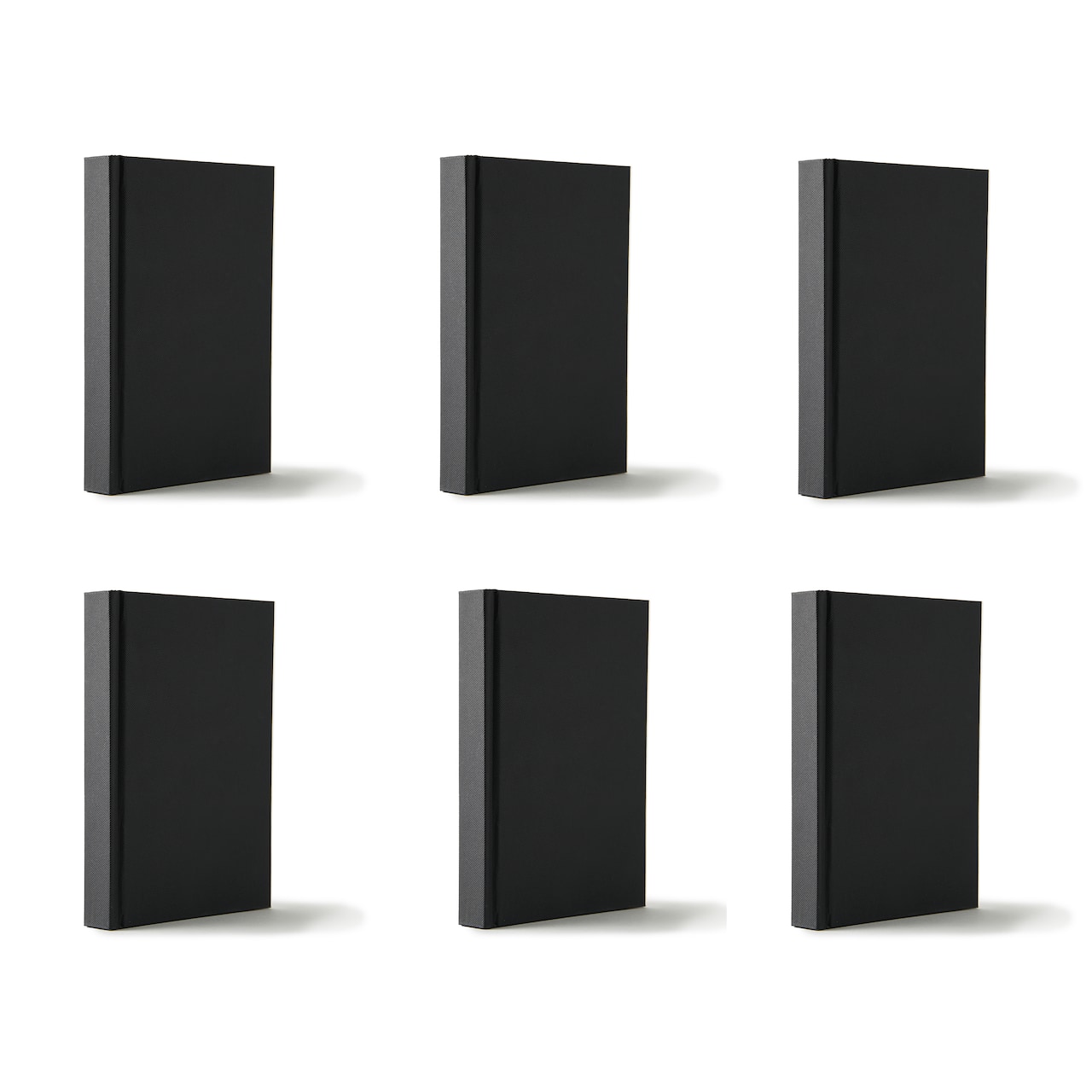 6 Pack: 5.5" x 8" Black Sketchbook by Artist's Loft™